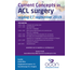 Current Concepts in ACL Surgery - vrijdag 27 september a.s.